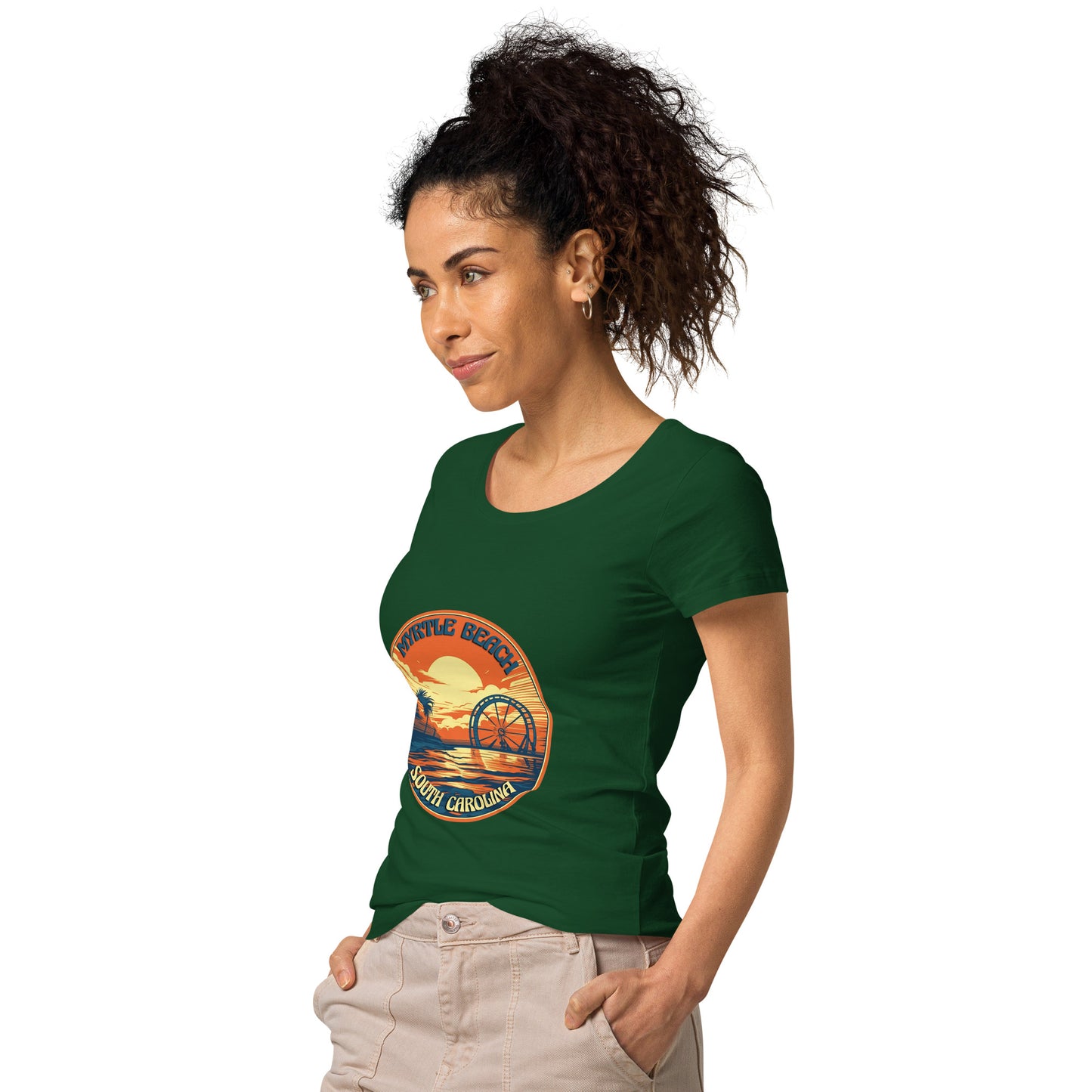 Myrtle Beach South Carolina Souvenir Women’s basic organic t-shirt