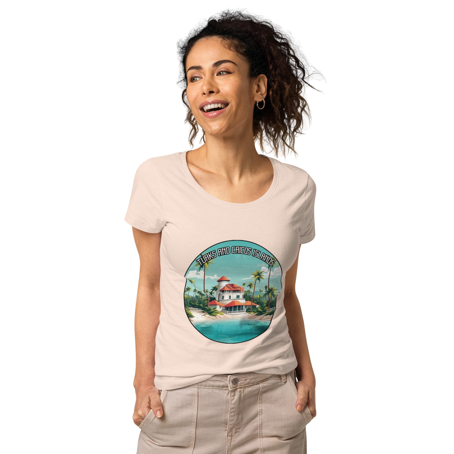 Turks and Caicos Islands Souvenir Women’s basic organic t-shirt