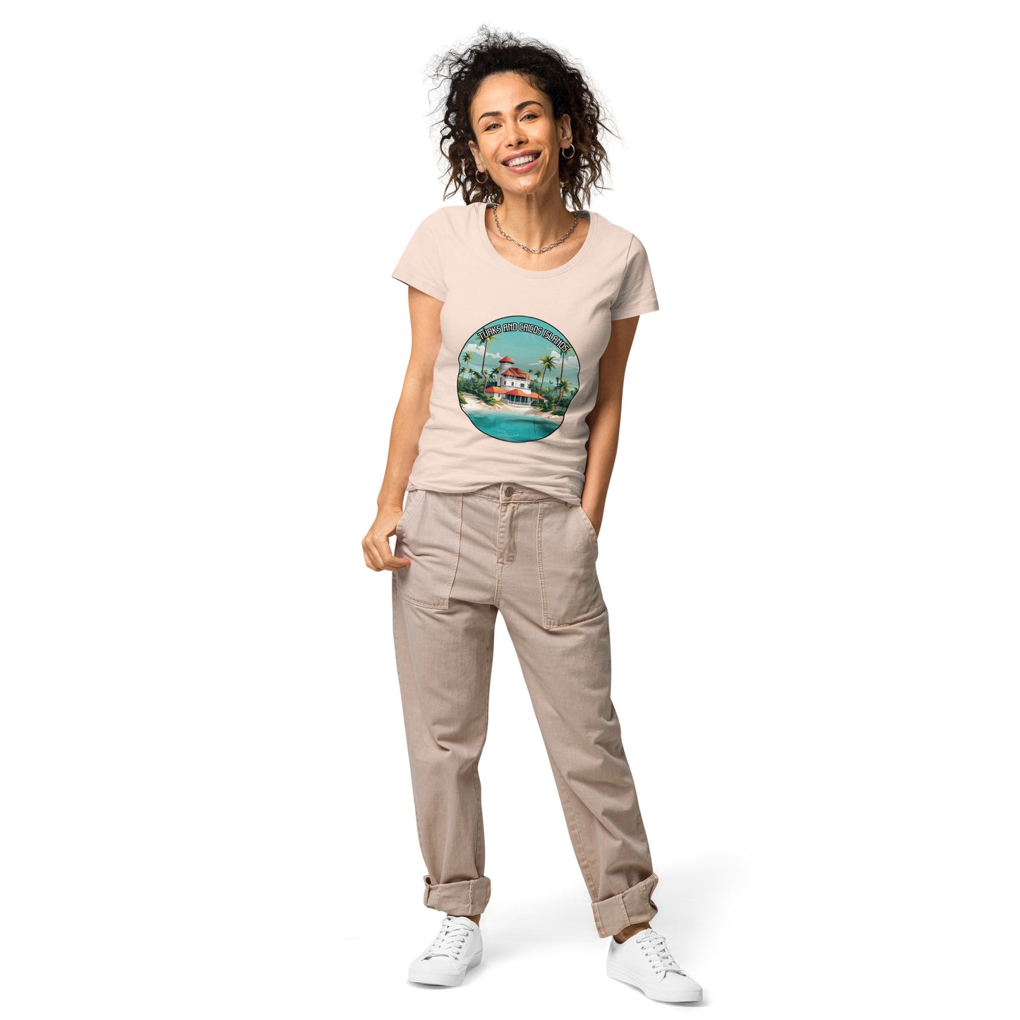 Turks and Caicos Islands Souvenir Women’s basic organic t-shirt