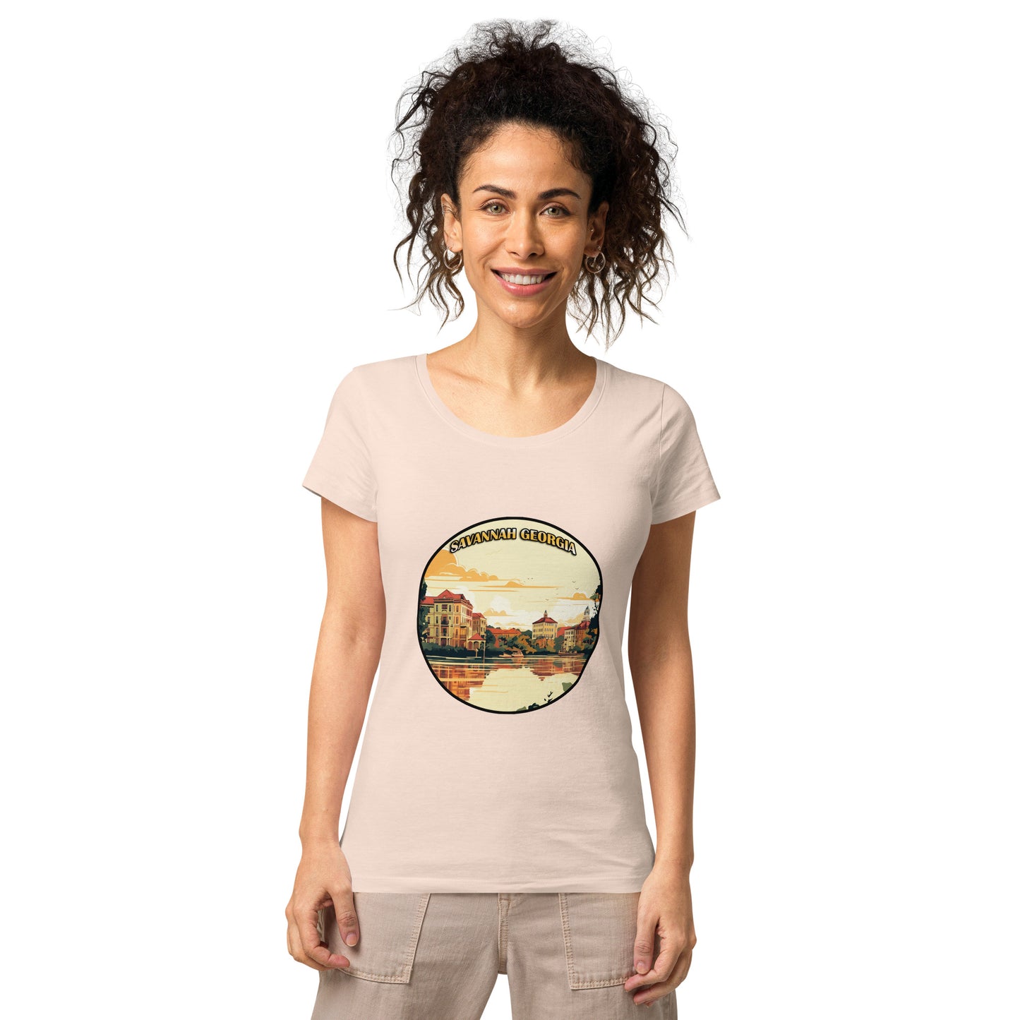 Savannah Georgia Souvenir Women’s basic organic t-shirt