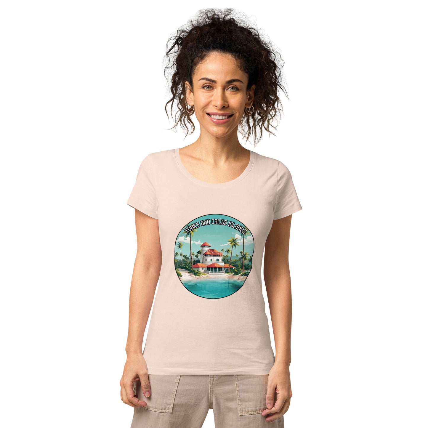 Turks and Caicos Islands Souvenir Women’s basic organic t-shirt