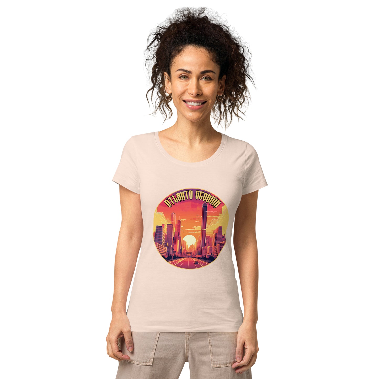 Atlanta Georgia Souvenir Women’s basic organic t-shirt