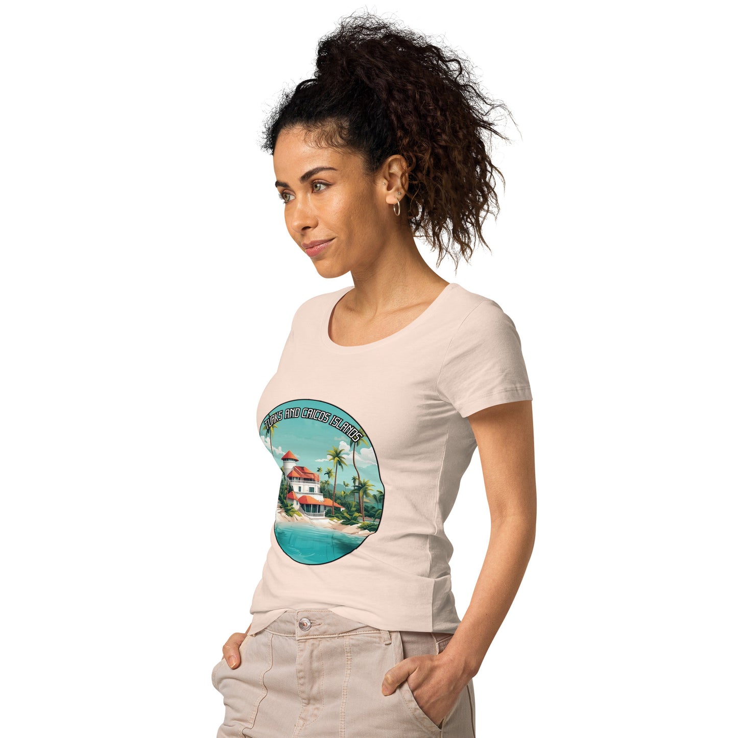 Turks and Caicos Islands Souvenir Women’s basic organic t-shirt