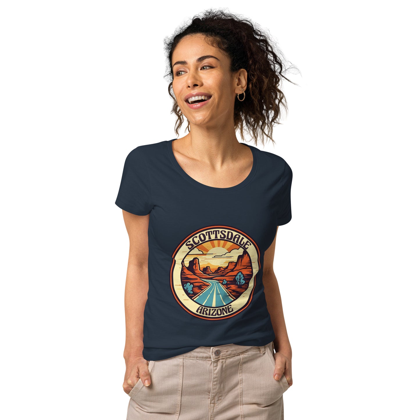 Scottsdale Arizona Souvenir Women’s basic organic t-shirt