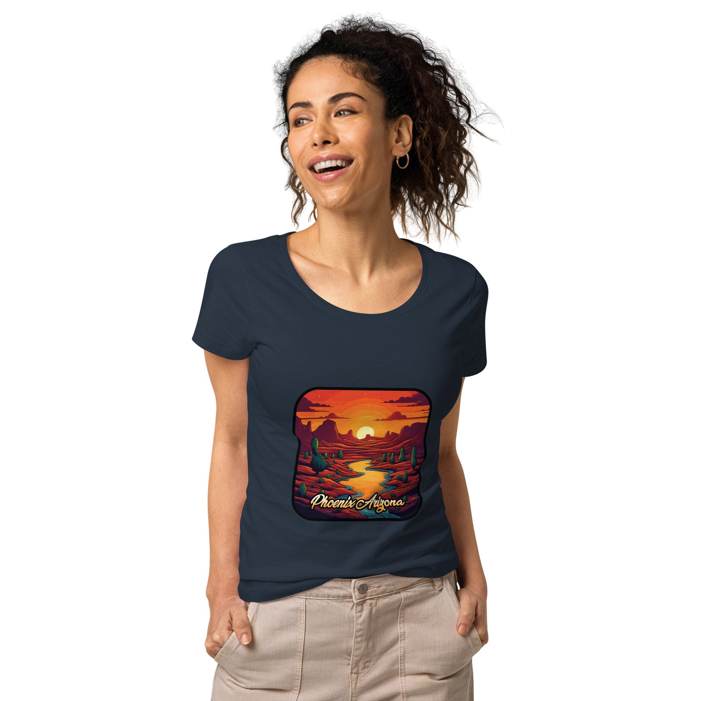 Phoenix Arizona Souvenir Women’s basic organic t-shirt