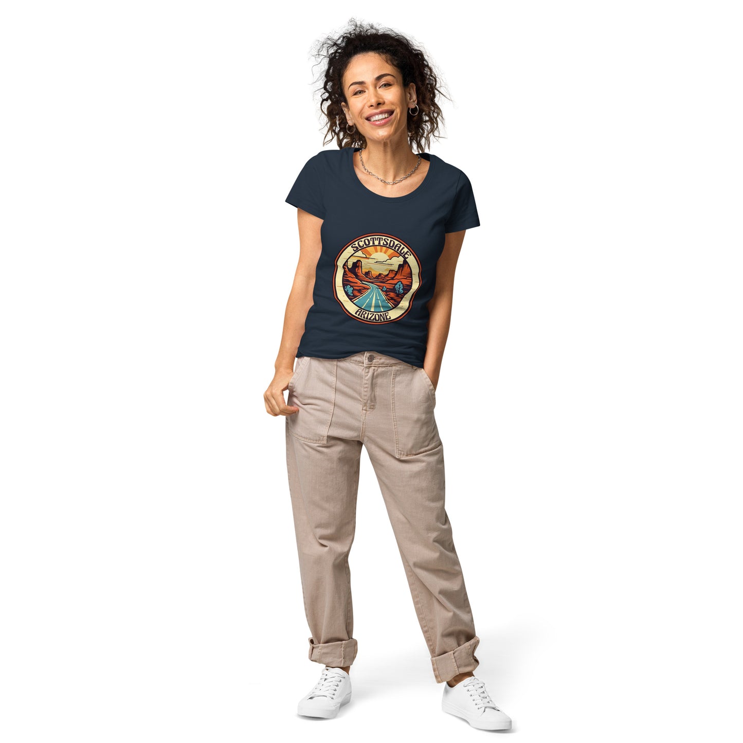 Scottsdale Arizona Souvenir Women’s basic organic t-shirt