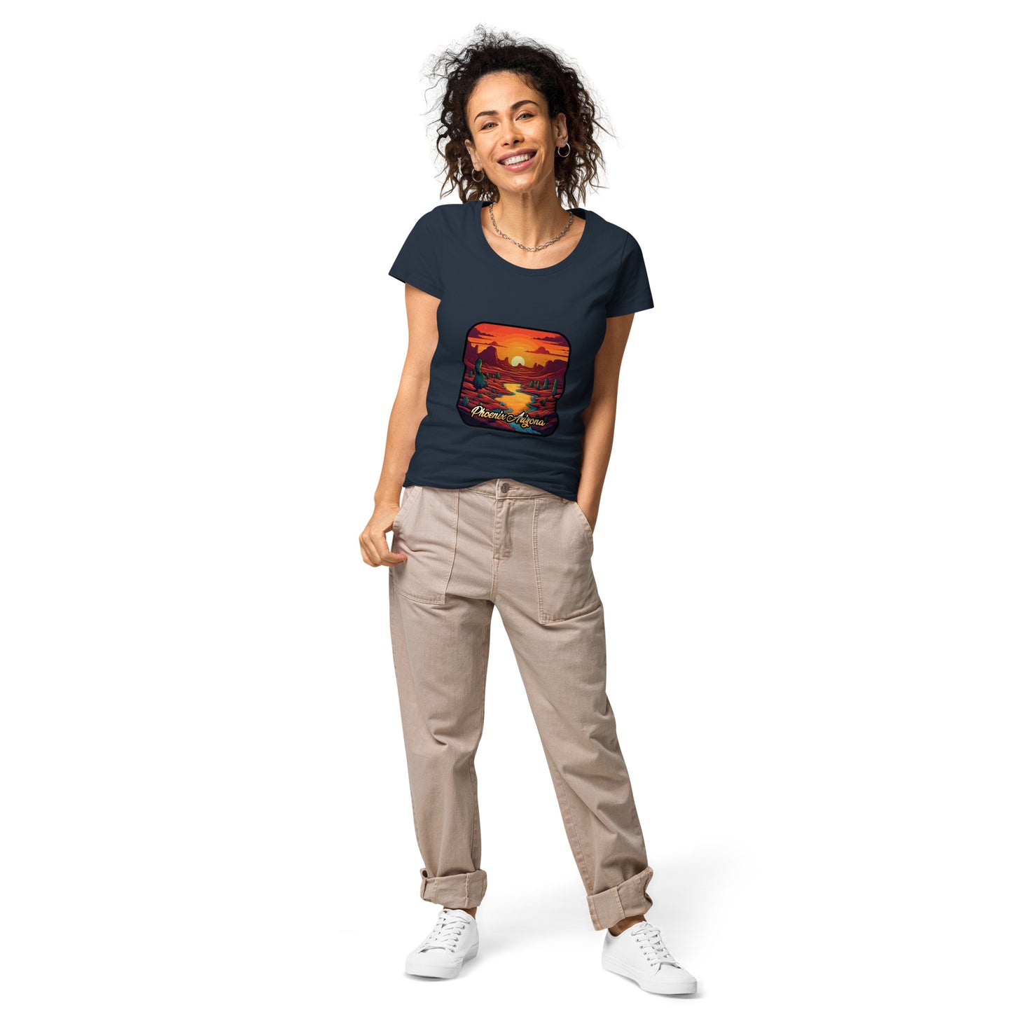 Phoenix Arizona Souvenir Women’s basic organic t-shirt