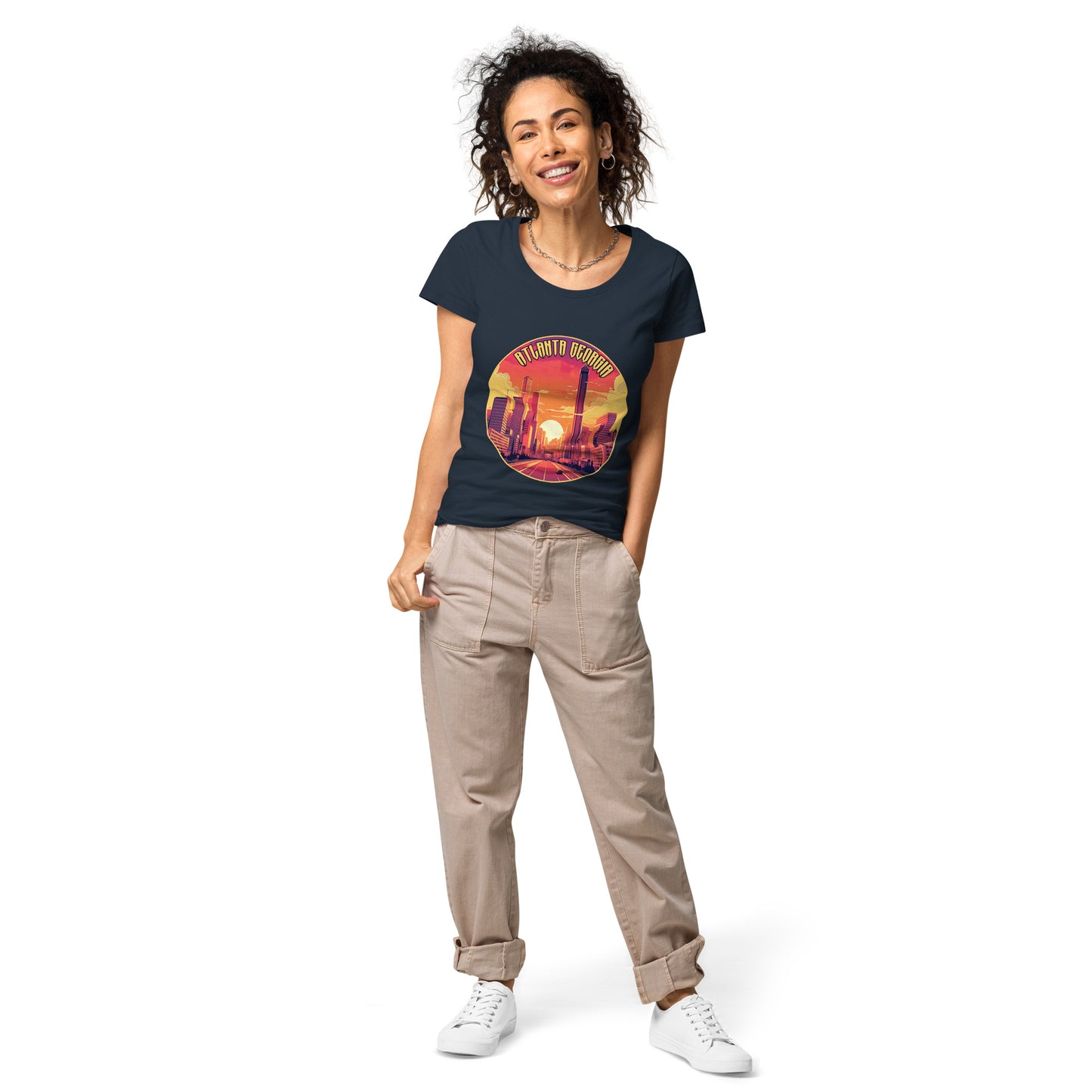 Atlanta Georgia Souvenir Women’s basic organic t-shirt