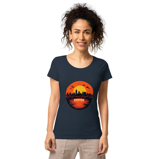 Boston Souvenir Women’s basic organic t-shirt