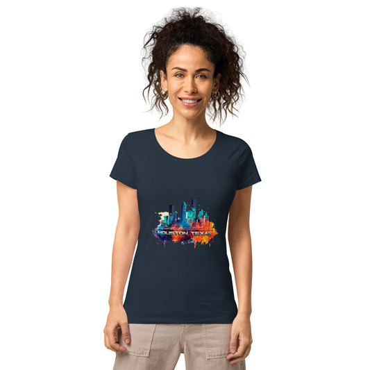 Houston Texas Souvenir Women’s basic organic t-shirt