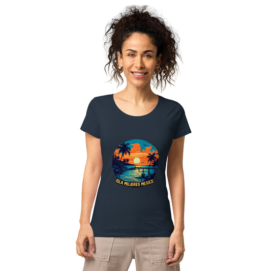 Isla Mujeres Mexico Souvenir Women’s basic organic t-shirt