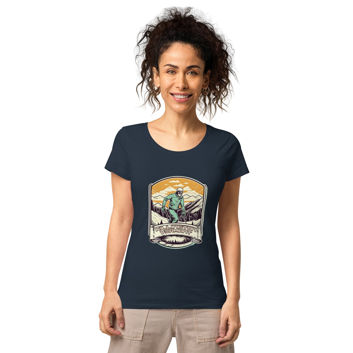 Killington Vermont Souvenir Women’s basic organic t-shirt