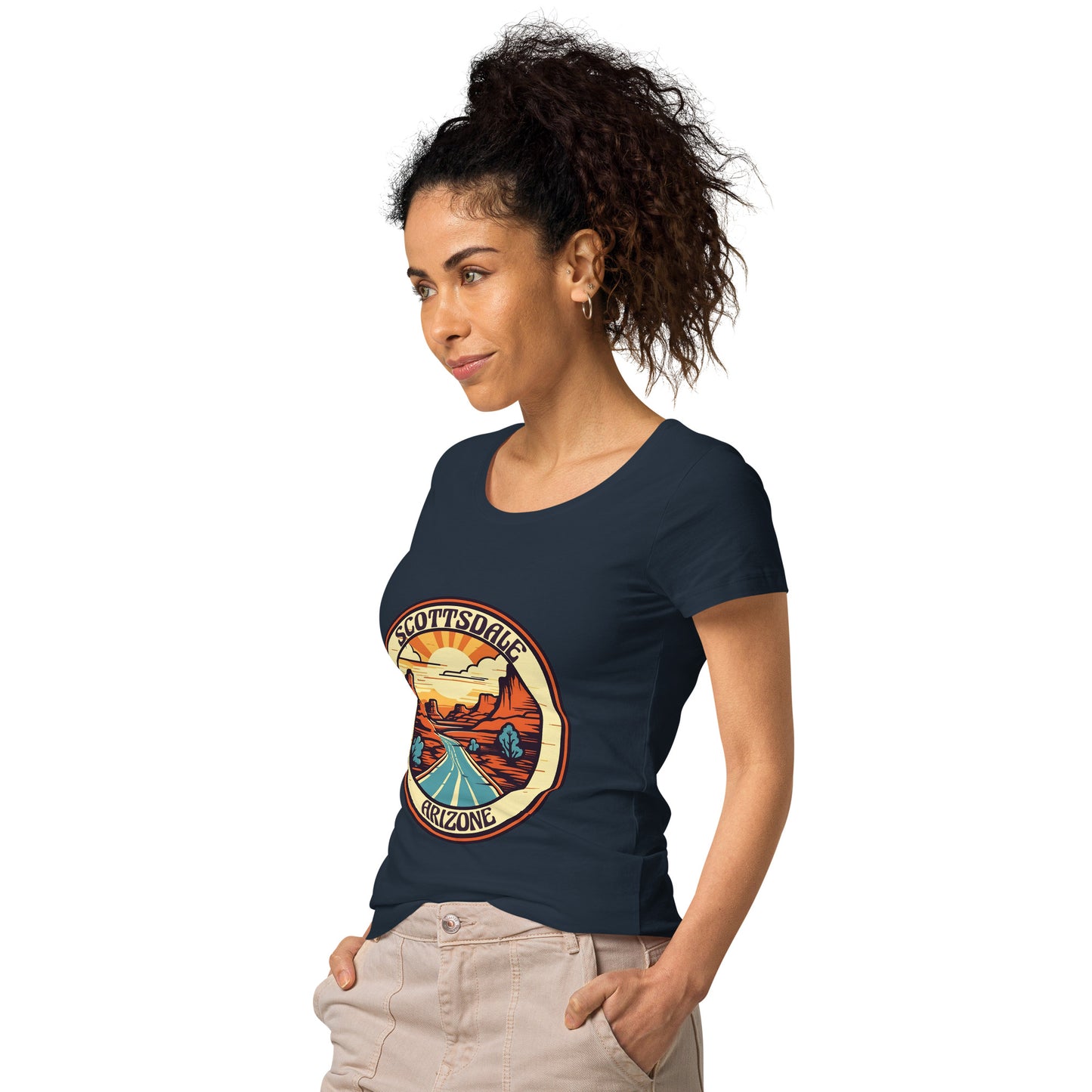 Scottsdale Arizona Souvenir Women’s basic organic t-shirt