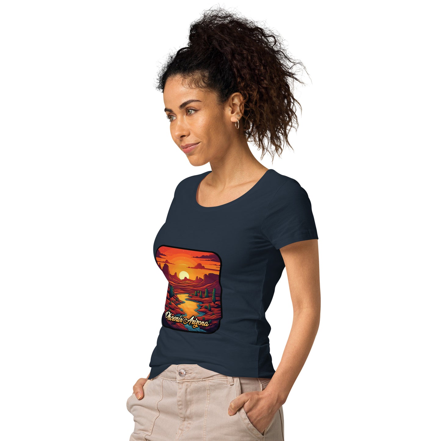 Phoenix Arizona Souvenir Women’s basic organic t-shirt