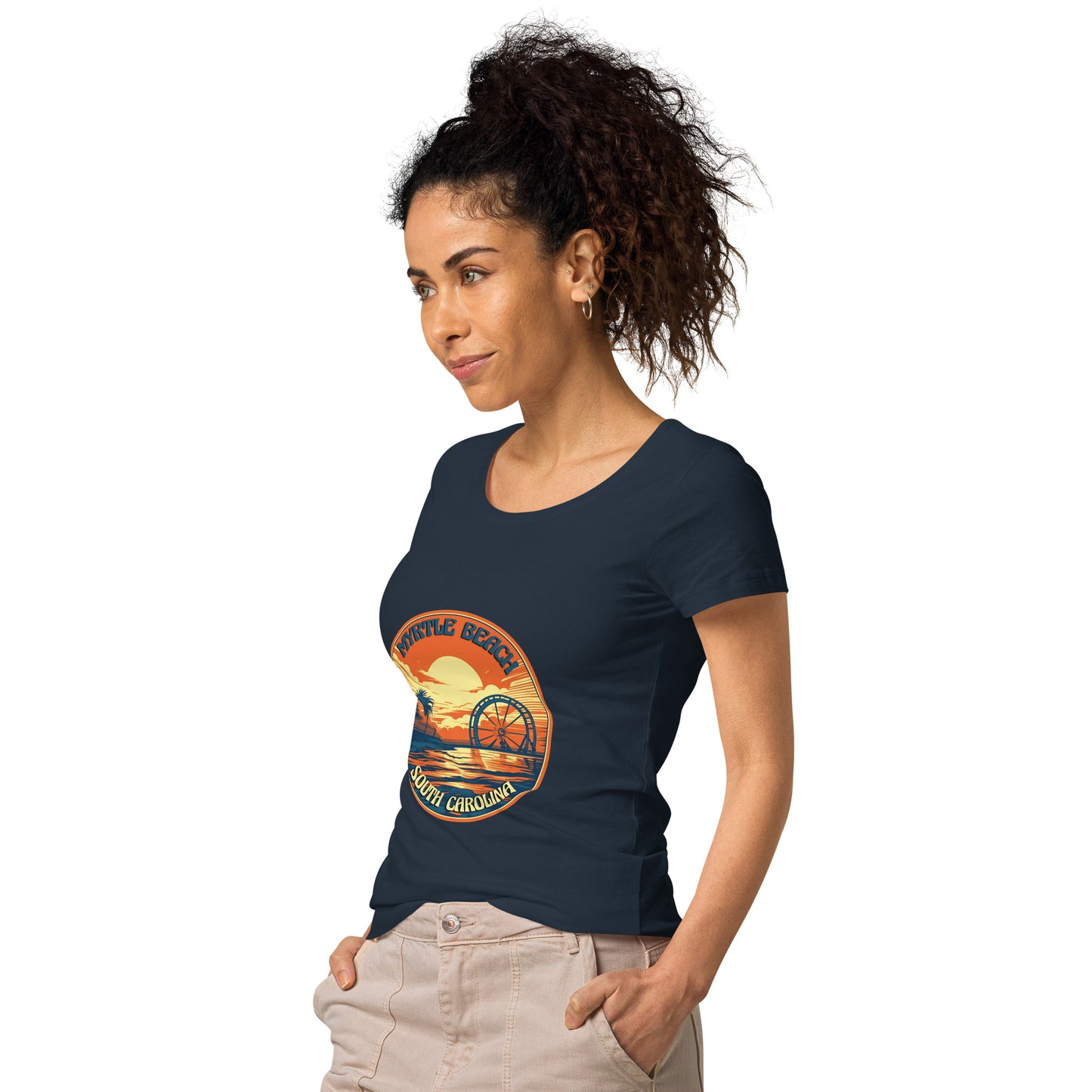 Myrtle Beach South Carolina Souvenir Women’s basic organic t-shirt