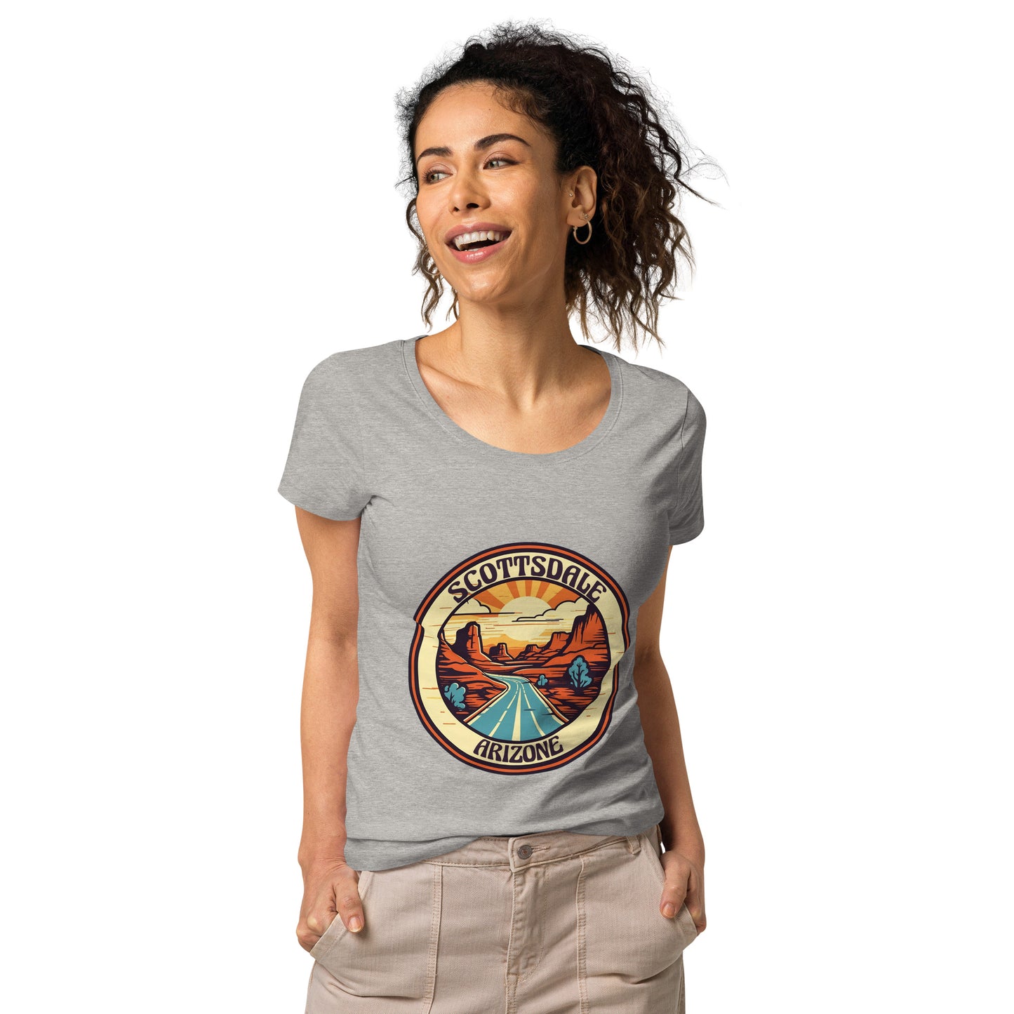 Scottsdale Arizona Souvenir Women’s basic organic t-shirt