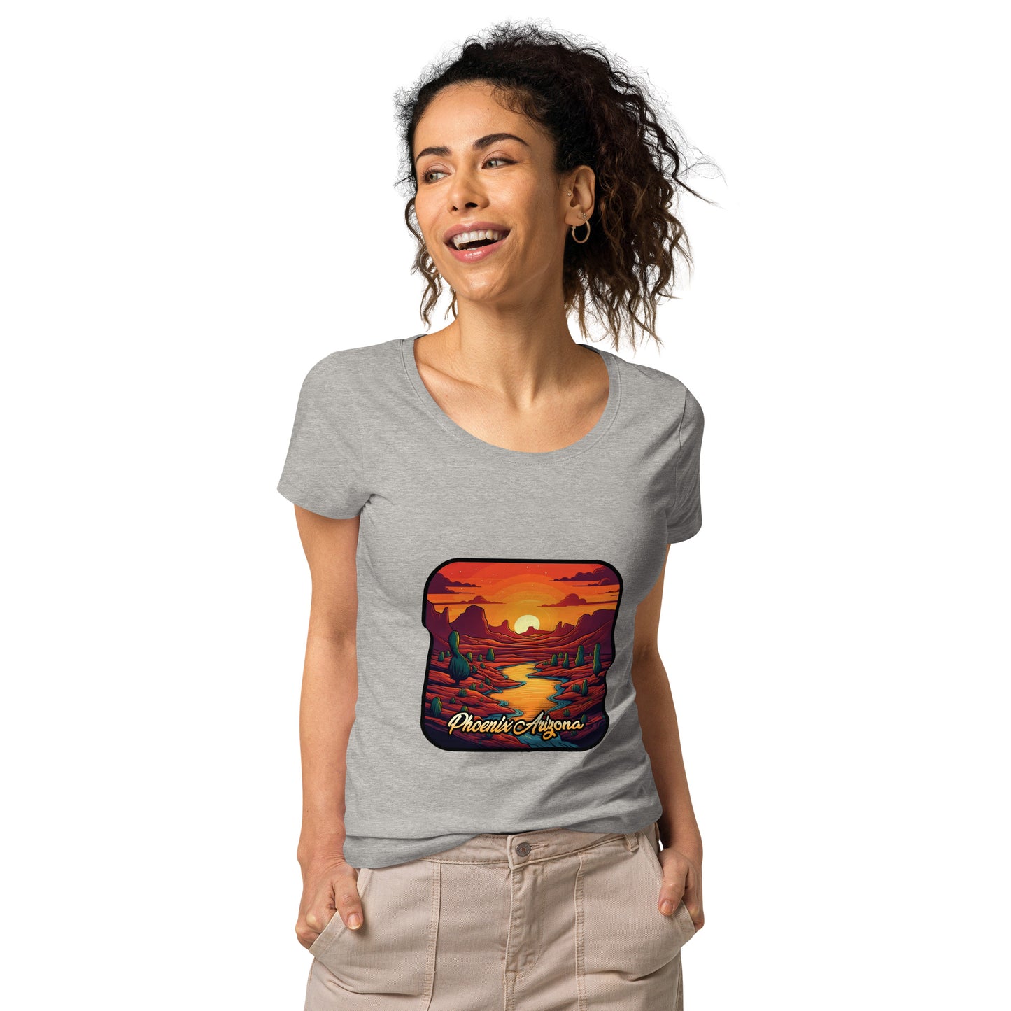 Phoenix Arizona Souvenir Women’s basic organic t-shirt