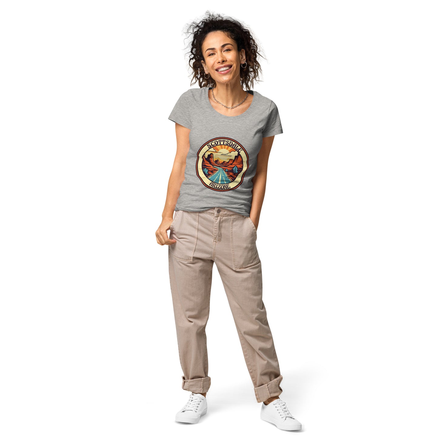 Scottsdale Arizona Souvenir Women’s basic organic t-shirt