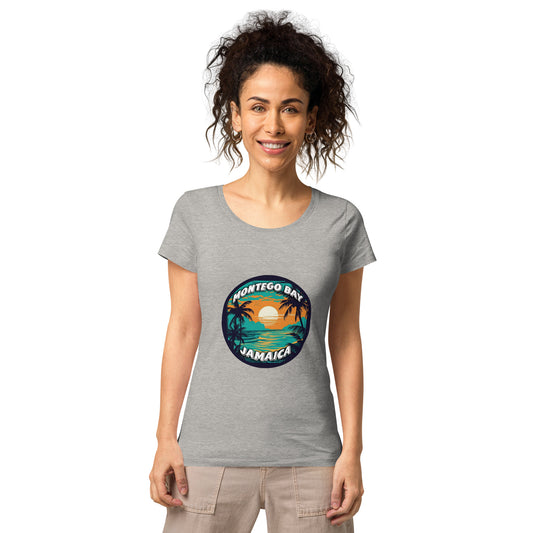 Montego Bay Jamaica Souvenir Women’s basic organic t-shirt