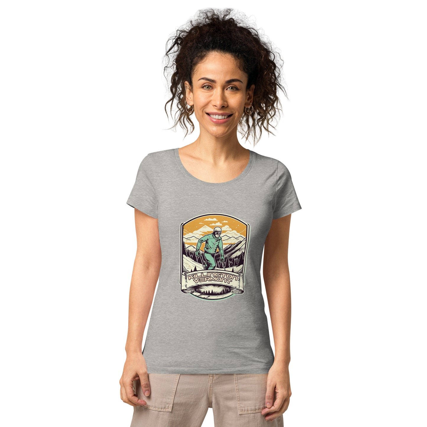 Killington Vermont Souvenir Women’s basic organic t-shirt