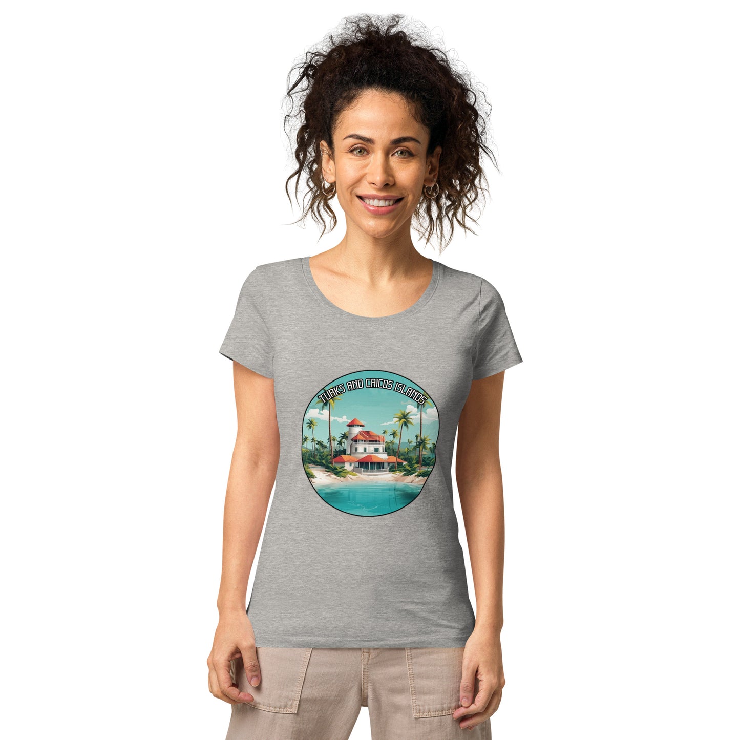 Turks and Caicos Islands Souvenir Women’s basic organic t-shirt