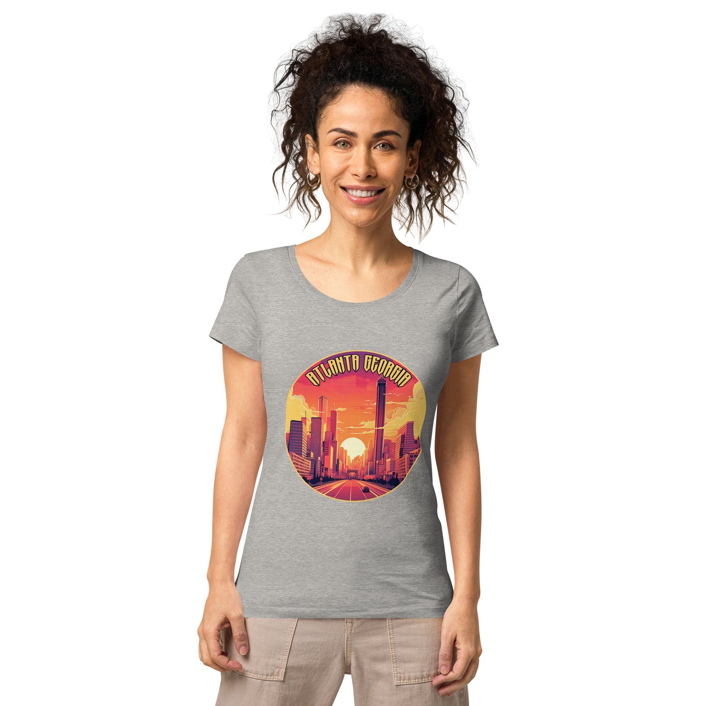 Atlanta Georgia Souvenir Women’s basic organic t-shirt