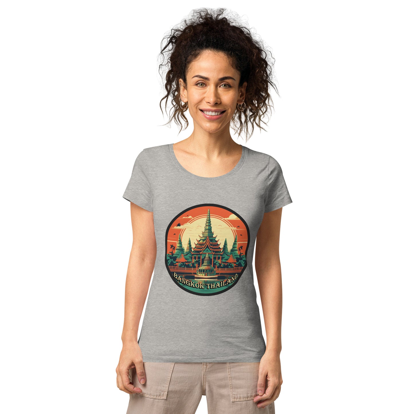 Bangkok Thailand Souvenir Women’s basic organic t-shirt