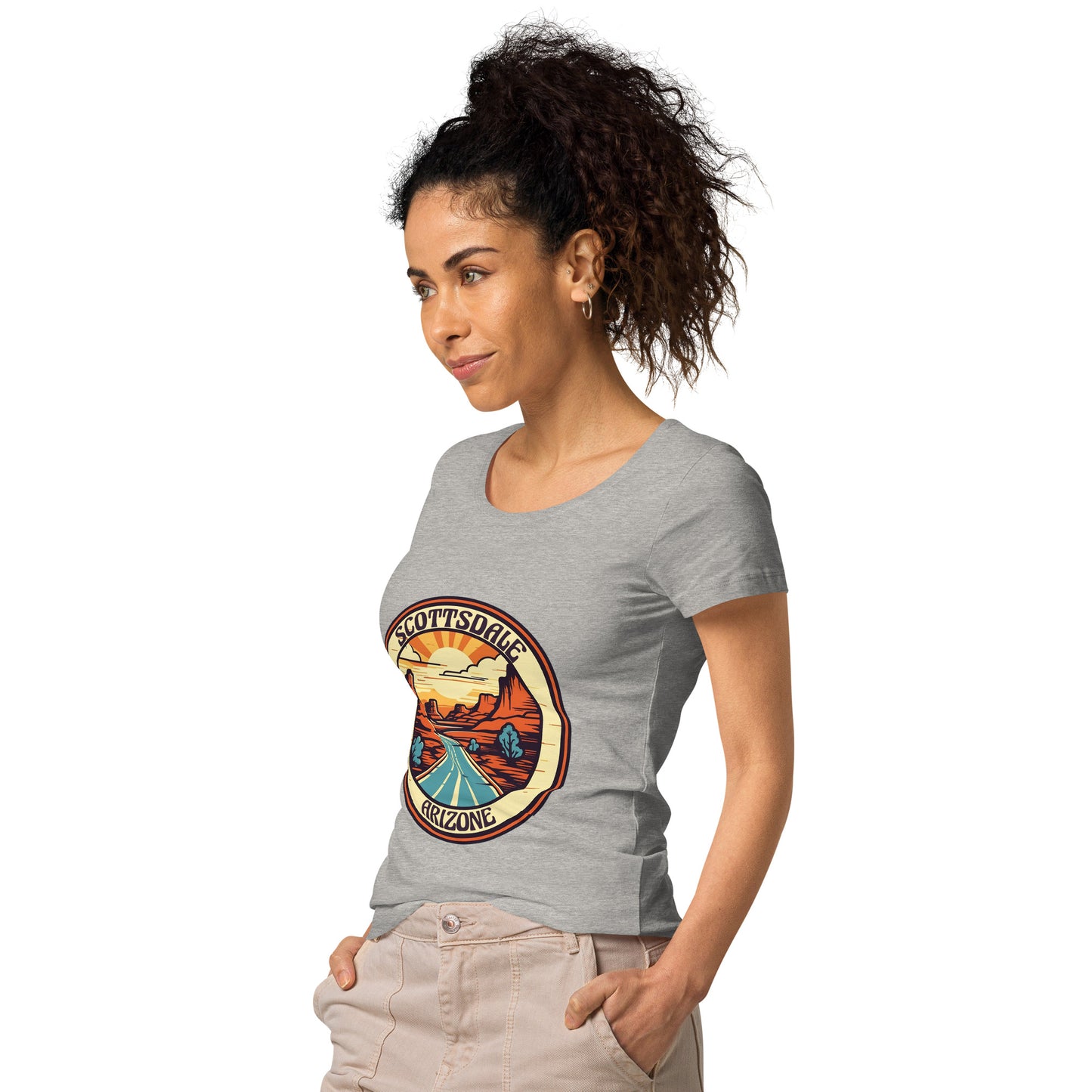 Scottsdale Arizona Souvenir Women’s basic organic t-shirt