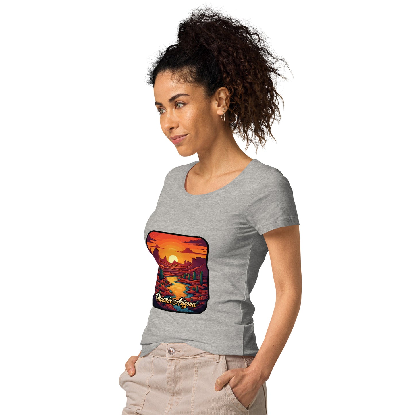 Phoenix Arizona Souvenir Women’s basic organic t-shirt