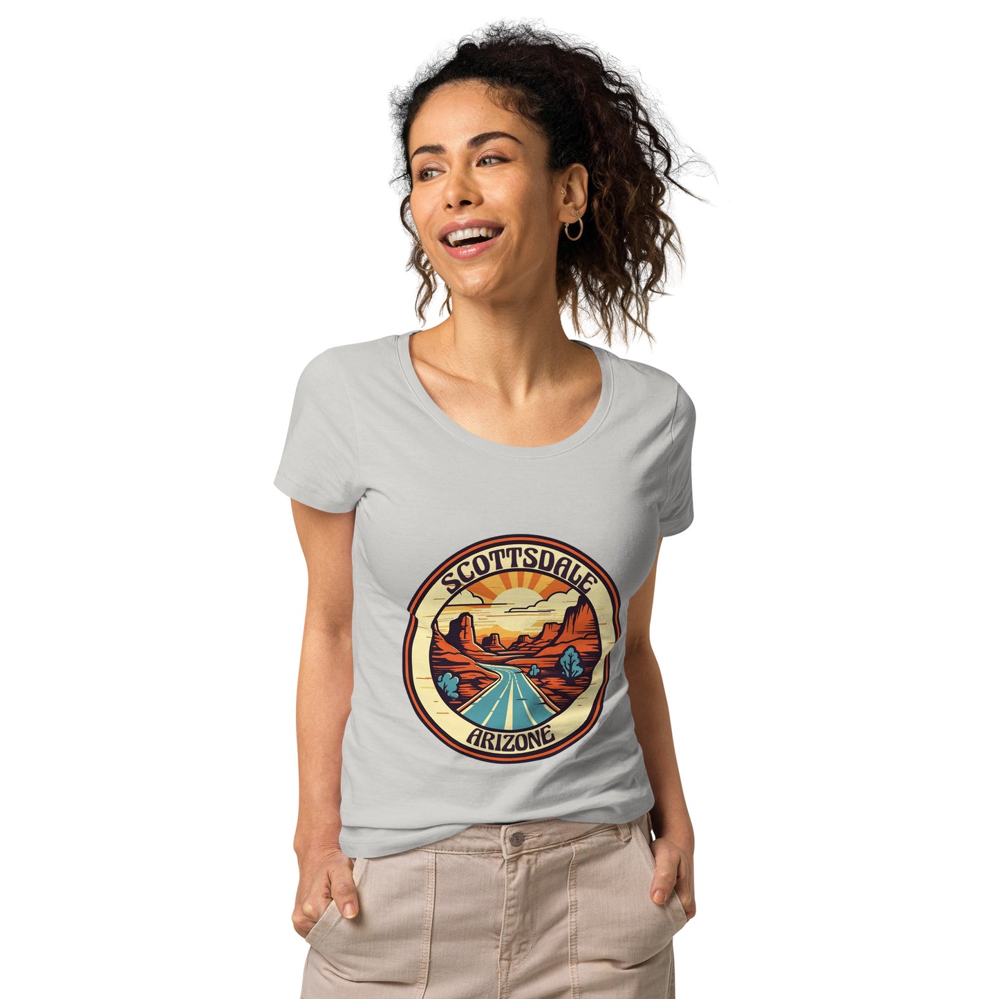 Scottsdale Arizona Souvenir Women’s basic organic t-shirt