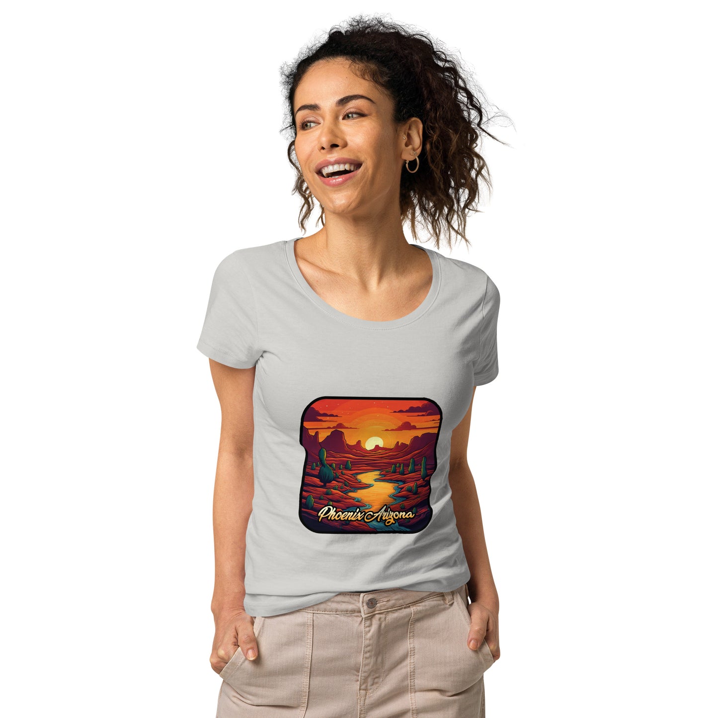 Phoenix Arizona Souvenir Women’s basic organic t-shirt