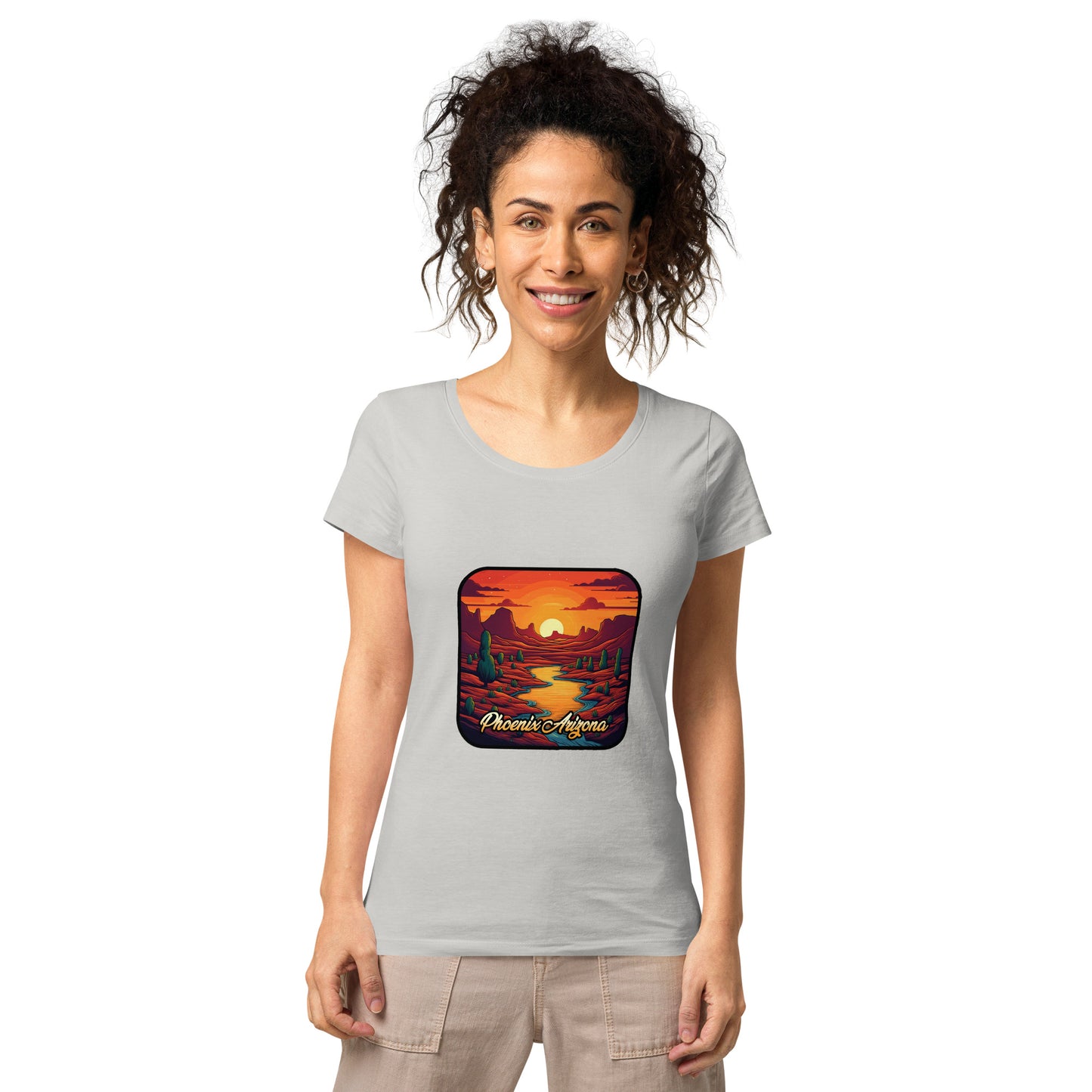 Phoenix Arizona Souvenir Women’s basic organic t-shirt