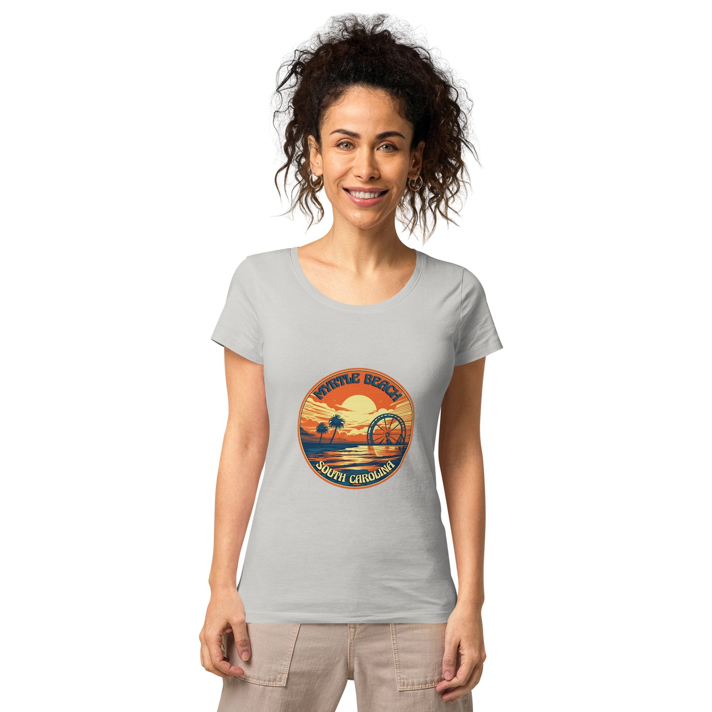 Myrtle Beach South Carolina Souvenir Women’s basic organic t-shirt