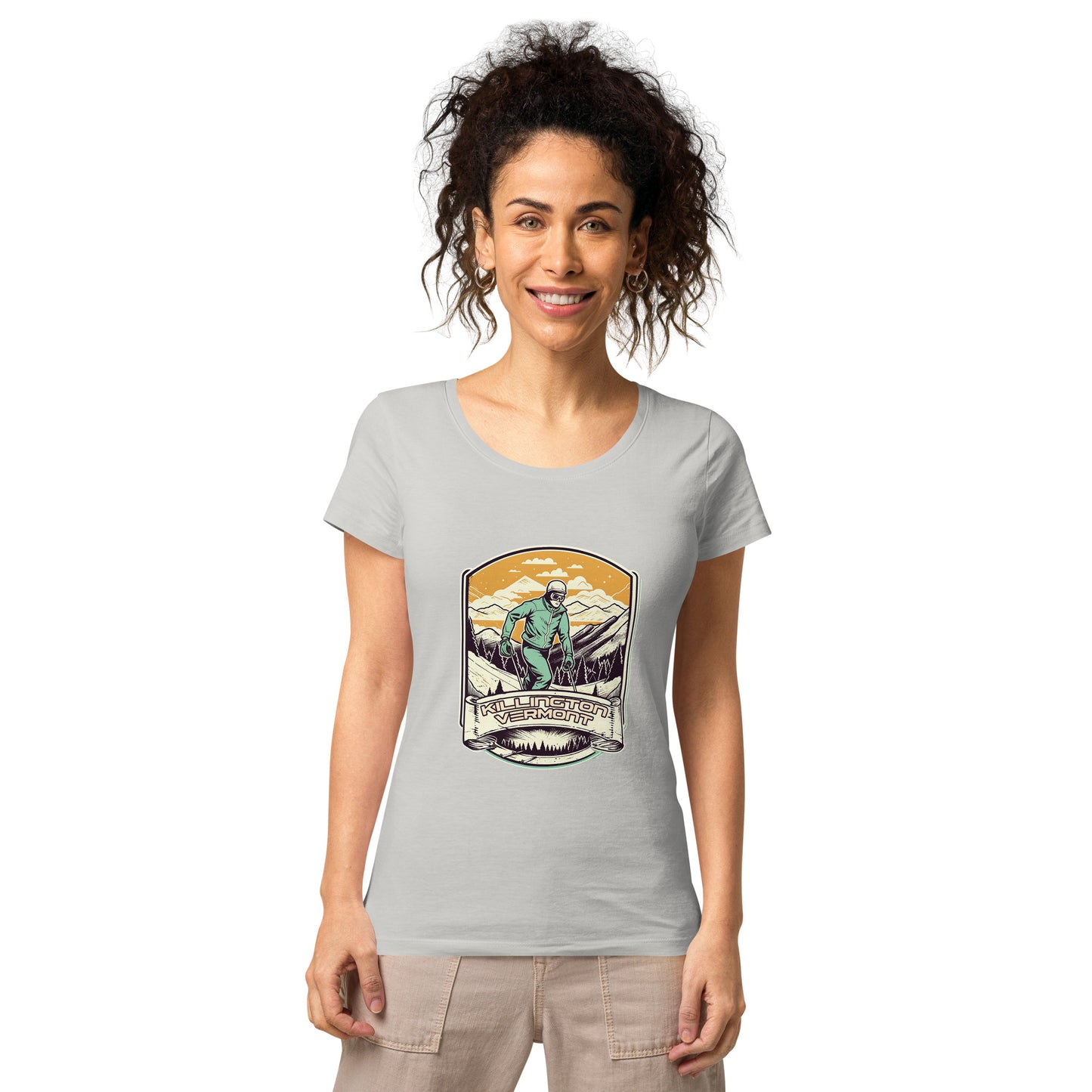 Killington Vermont Souvenir Women’s basic organic t-shirt