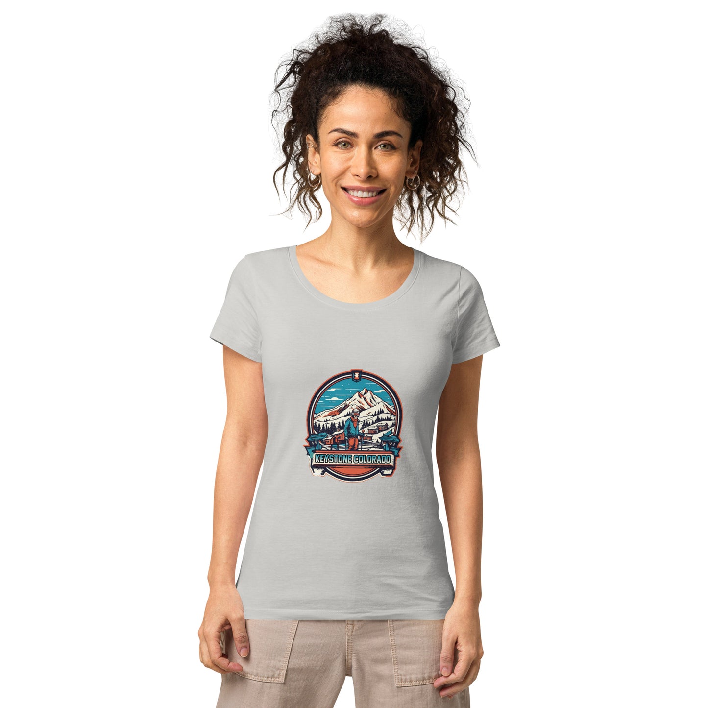 Keystone Colorado Souvenir Women’s basic organic t-shirt