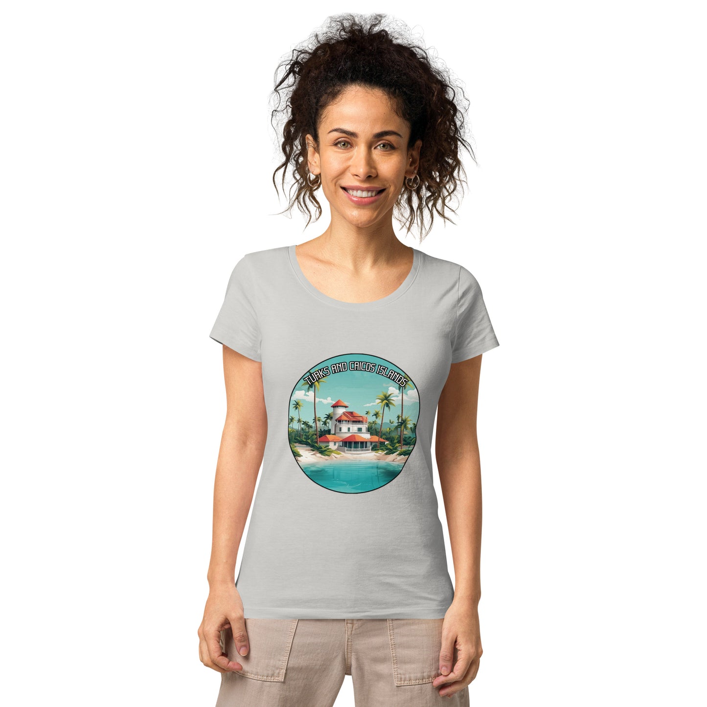 Turks and Caicos Islands Souvenir Women’s basic organic t-shirt