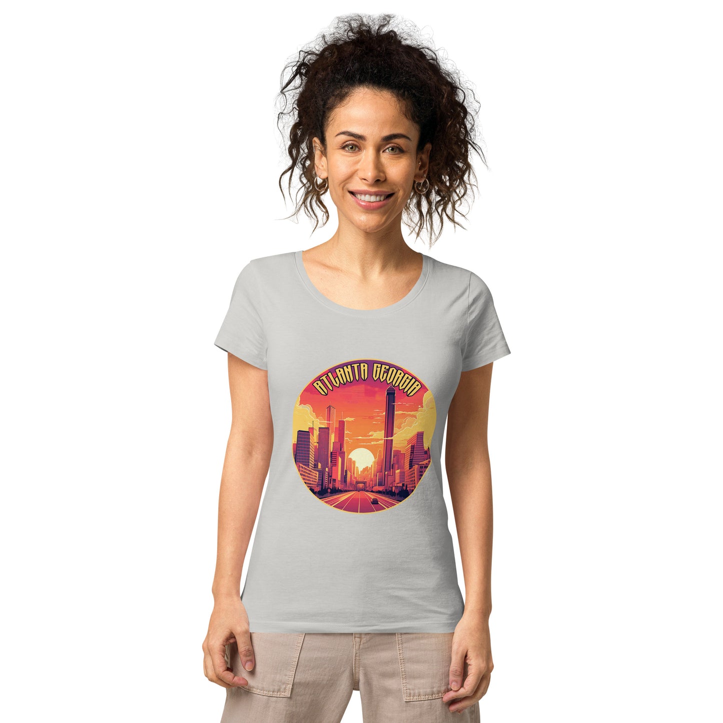 Atlanta Georgia Souvenir Women’s basic organic t-shirt