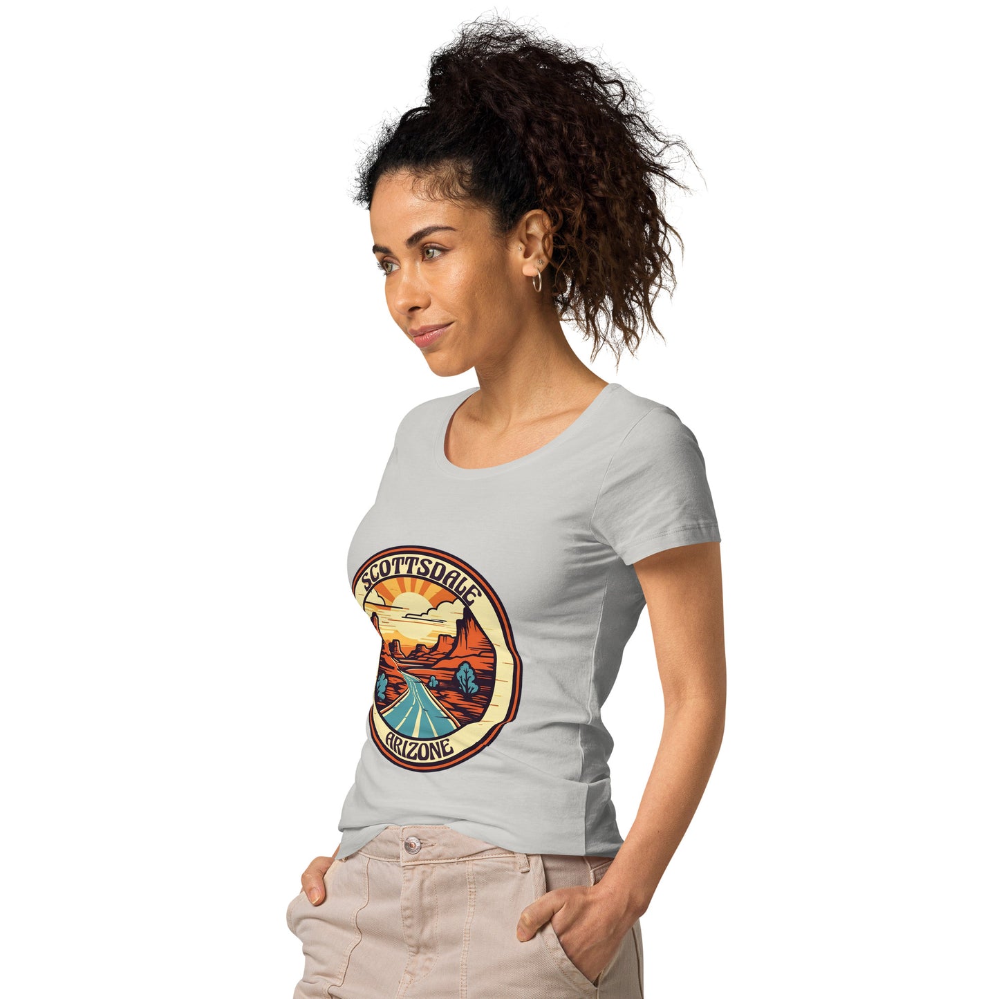 Scottsdale Arizona Souvenir Women’s basic organic t-shirt