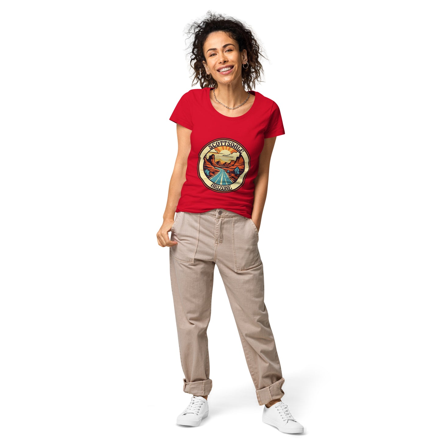 Scottsdale Arizona Souvenir Women’s basic organic t-shirt