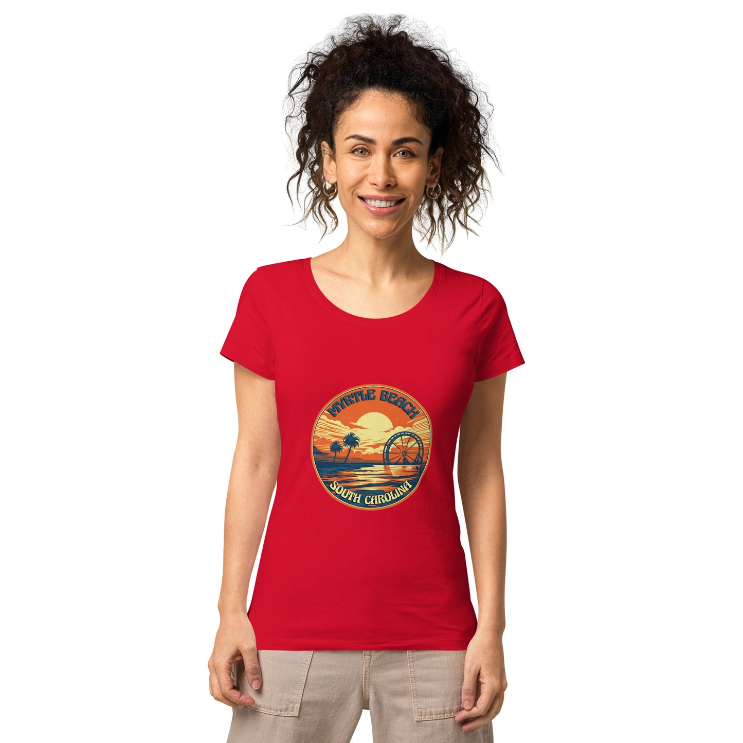 Myrtle Beach South Carolina Souvenir Women’s basic organic t-shirt