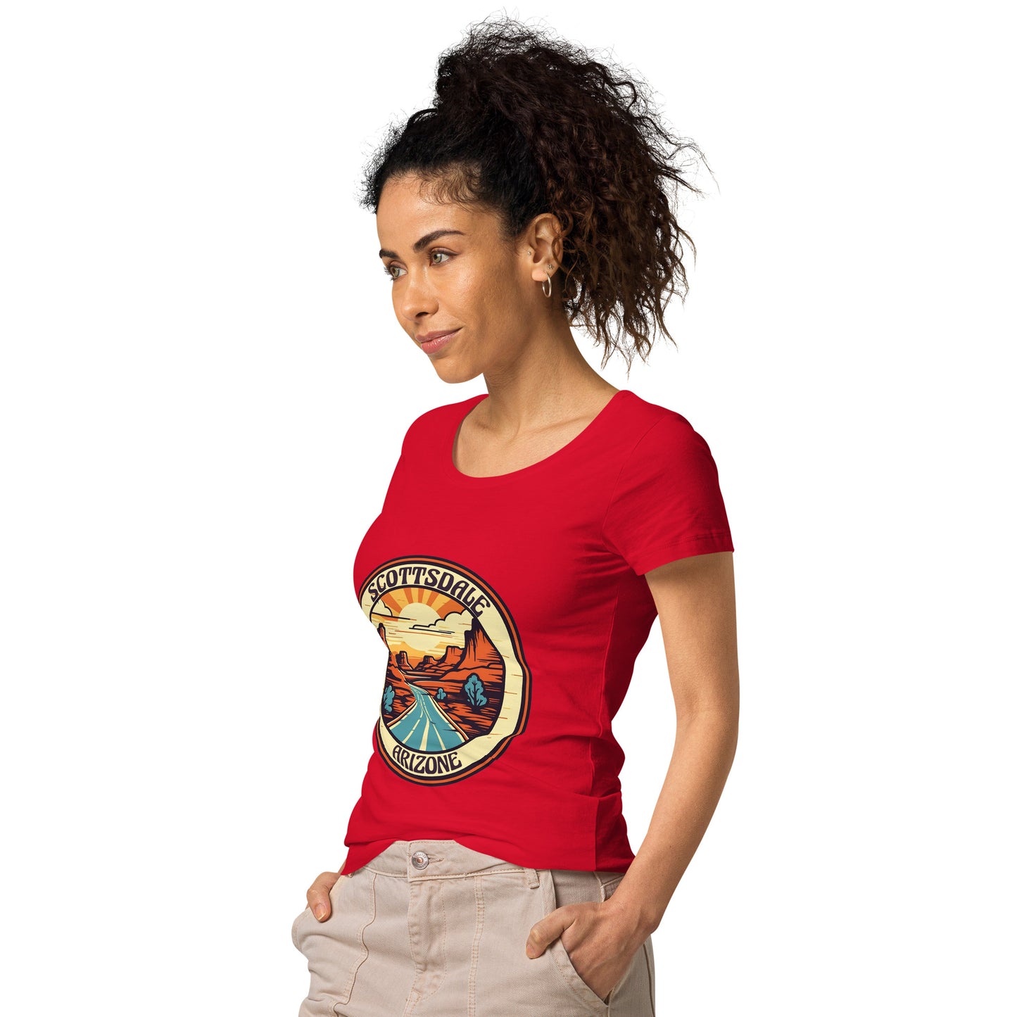 Scottsdale Arizona Souvenir Women’s basic organic t-shirt