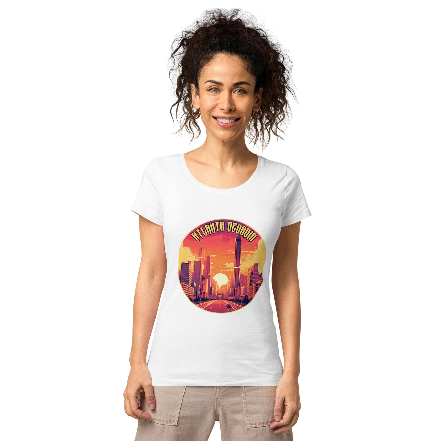 Atlanta Georgia Souvenir Women’s basic organic t-shirt