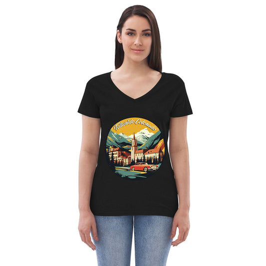 Telluride Colorado Souvenir Women’s recycled v-neck t-shirt